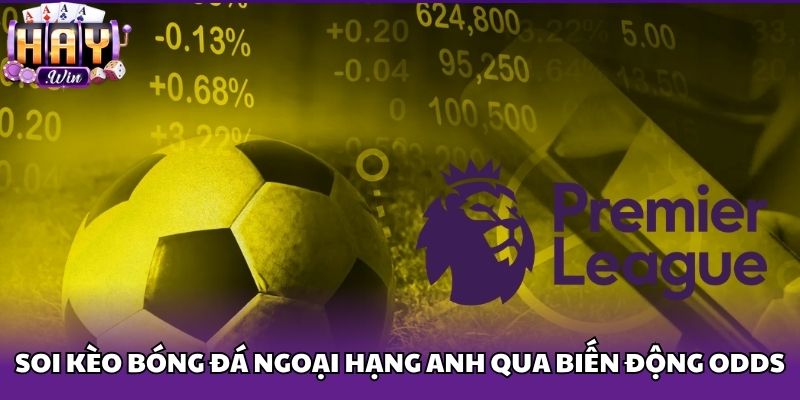 Soi kèo bóng đá Ngoại Hạng Anh qua biến động odds